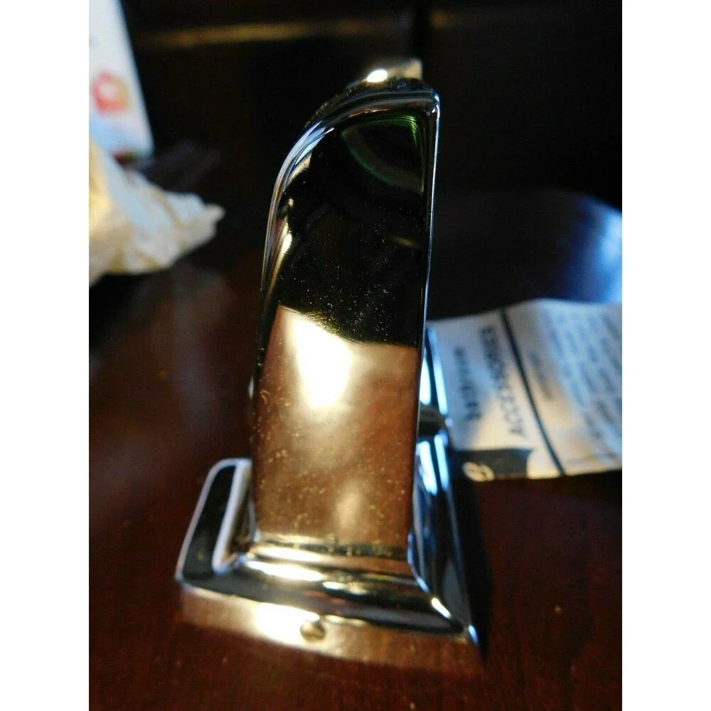 Vintage New Signature Mont.Ward Chrome Plated Towel Bar Brackets Original Box